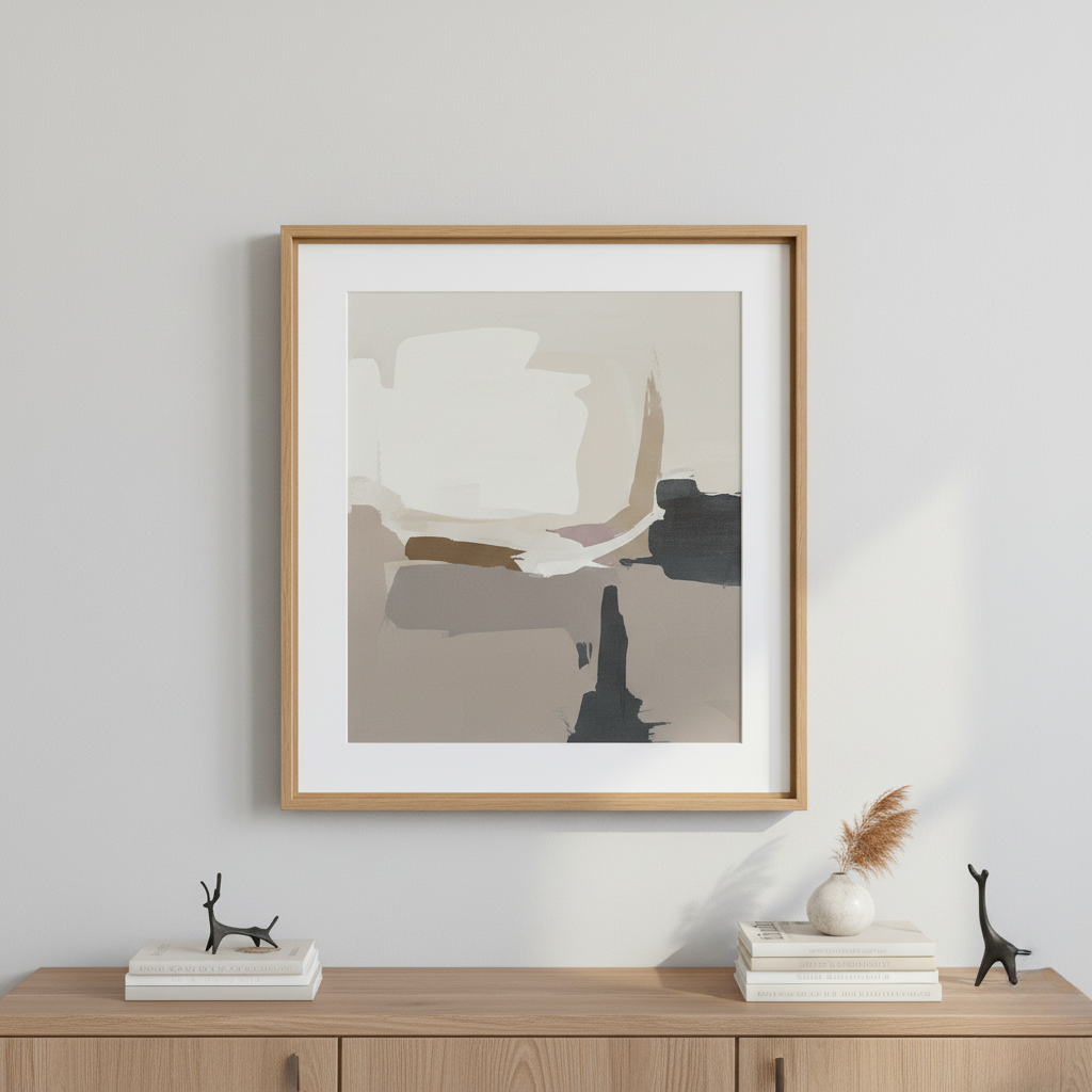 Framed Abstract Wall Art
