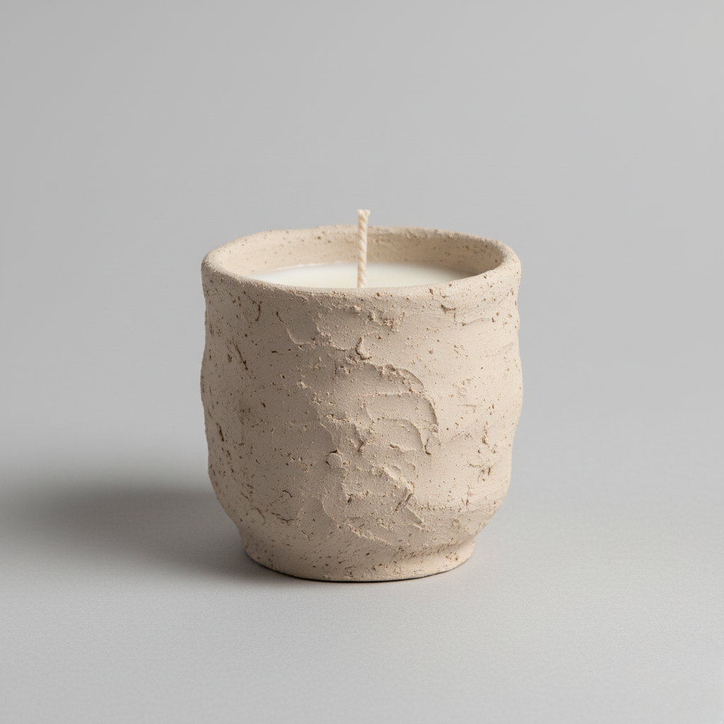 Handmade Ceramic Candle