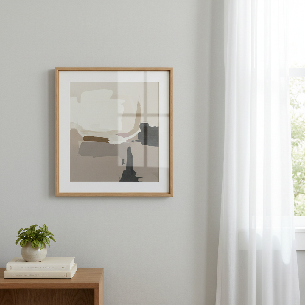 Framed Abstract Wall Art