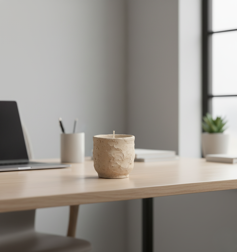 Handmade Ceramic Candle